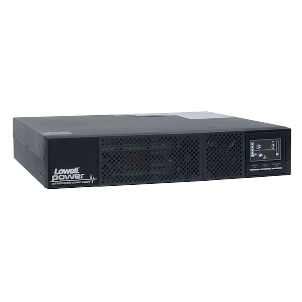 On-Line UPS, 3000VA, Online/Double Conversion, Out: 120V AC In: 50 to 150V AC